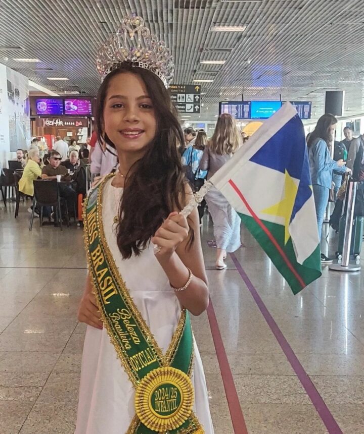 Roraimense alcança 1º lugar na categoria infantil do Miss Brasil Beleza Brasileira 2024