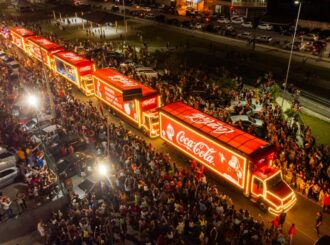 Caravanas de Natal da Coca-Cola percorrem Boa Vista pela primeira vez neste final de semana; confira o trajeto