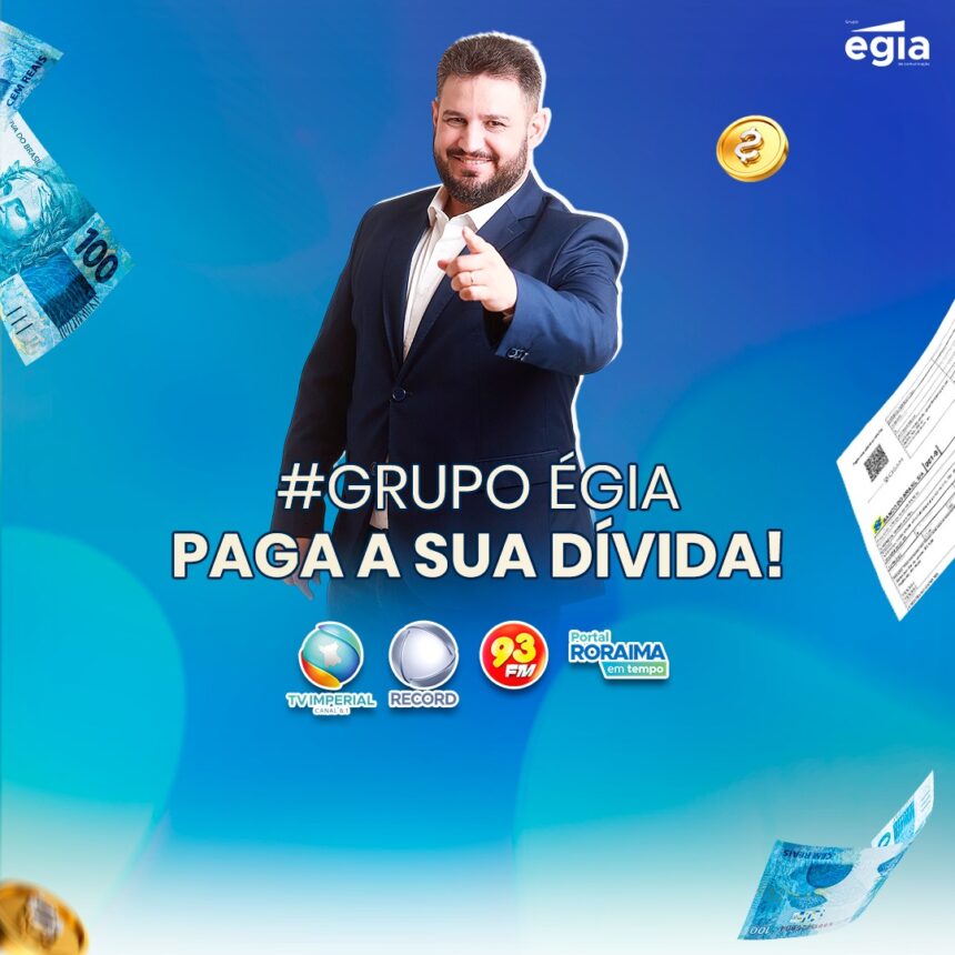 Grupo Égia lança promoção para pagar a sua dívida de até R$ 5 mil