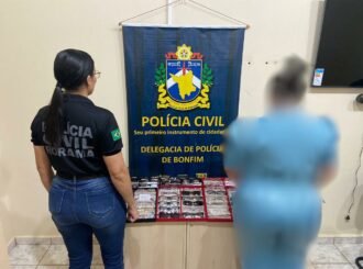 Mulher é presa em flagrante por exercício ilegal da medicina em clínica improvisada no interior de RR