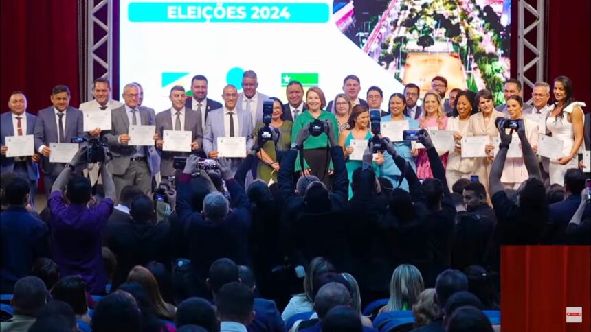 Prefeito, vice e vereadores eleitos em Boa Vista são diplomados pelo TRE-RR