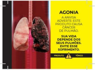 Anvisa divulga novas imagens de advertência para embalagens de cigarro