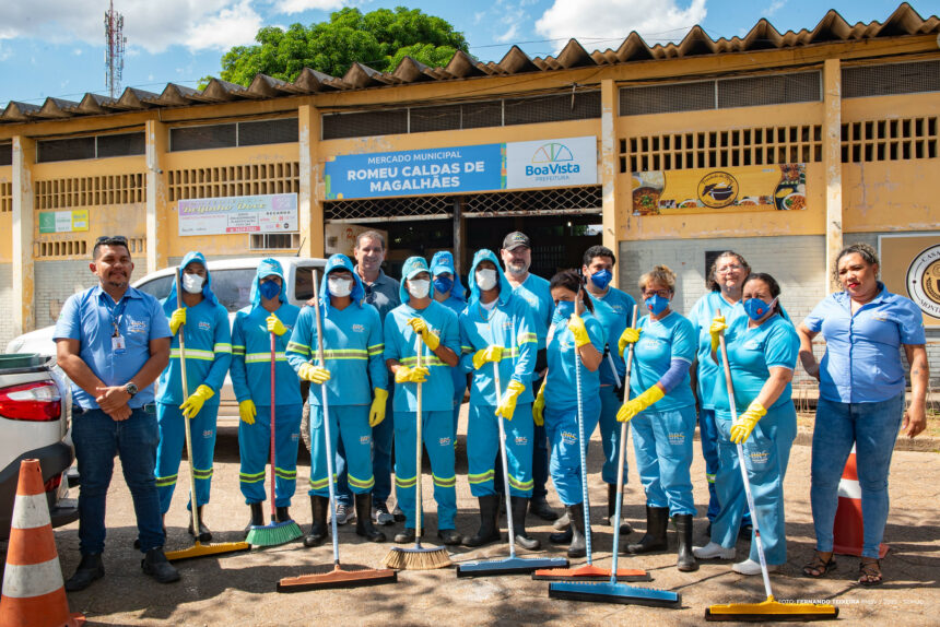 Prefeitura de Boa Vista inicia cronograma de revitalização e limpeza de mercados municipais