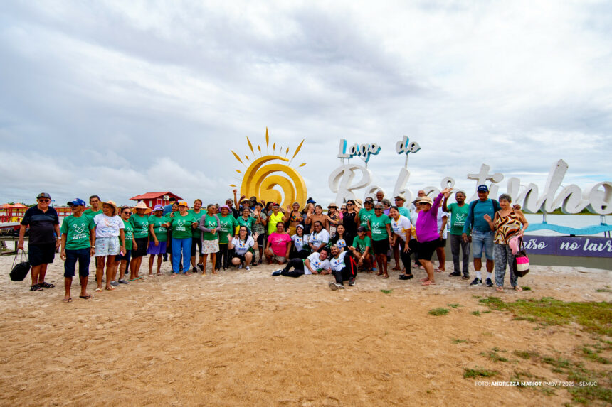 Integrantes do Cabelos de Prata aproveitam dia de lazer no Lago do Robertinho