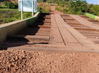 Moradores temem desabamento de ponte na Vicinal do Campinho, em Alto Alegre