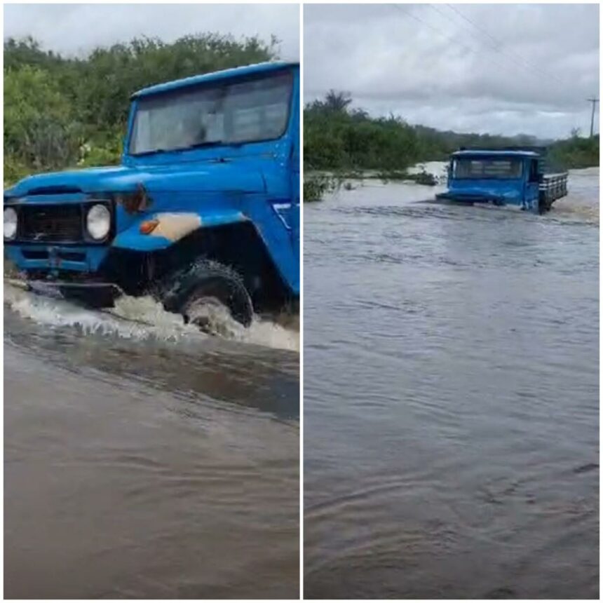 Moradores de Alto Alegre denunciam falta de infraestrutura na RR-343 e pedem aterro de bueiro