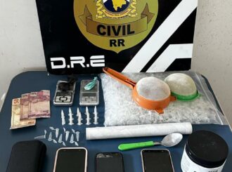 Mototaxista é preso em flagrante por tráfico de drogas na modalidade “disk-entrega”