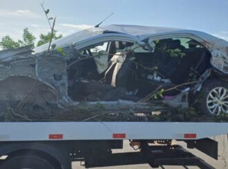 Polícia pede apoio da população para identificar motorista que matou avó e neta em acidente na BR-174 e fugiu