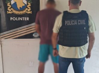 Homem condenado a 10 anos de prisão por invadir casa, ameaçar morador com arma e roubar objetos é preso bairro Santa Tereza