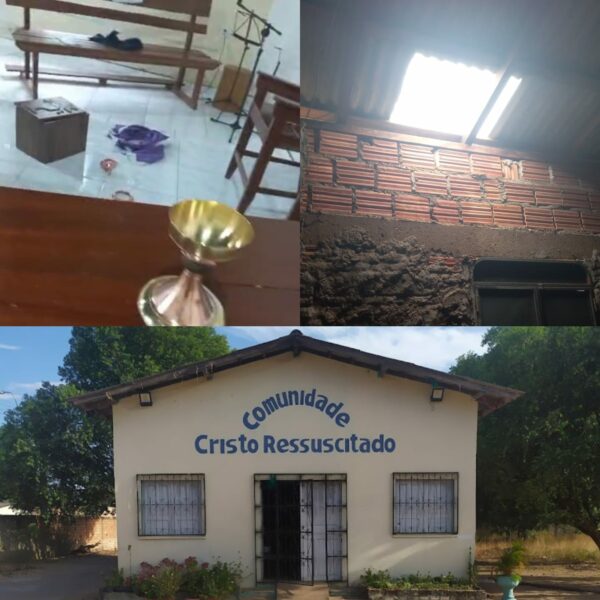 Igreja é invadida em Boa Vista e hóstias são espalhadas pelo chão