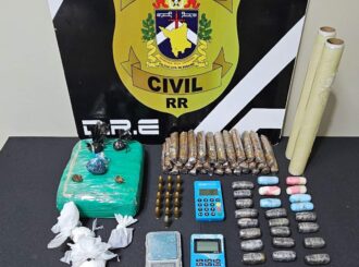 Dois homens são presos por envolvimento com o tráfico de drogas em Boa Vista