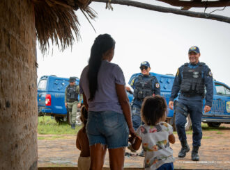 Patrulha Maria da Penha atende vítimas nas comunidades indígenas de Boa Vista