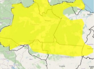 Inmet emite ‘alerta amarelo’ para chuvas intensas em Roraima