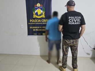 Jovem é preso suspeito de agredir com cabeçada a própria esposa em Pacaraima