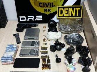 Homem suspeito de assassinatos e envolvimento com o tráfico de drogas é preso no bairro Aeroporto