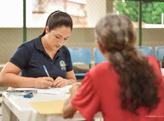 Ação da Prefeitura atendeu famílias para regularização fundiária no Caimbé