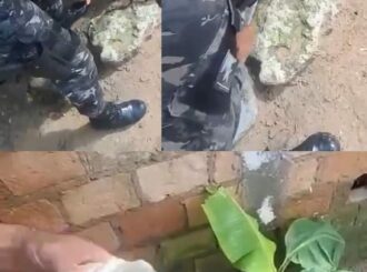 PM encontra pedras de crack enterradas em quintal de casa no Jardim Primavera