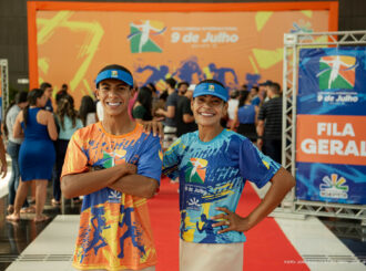 Kits da Corrida 9 de Julho podem ser retirados até quinta-feira, dia 3, no Teatro Municipal