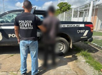 Jovem é preso por espancar e estuprar idosa de 82 anos em Mucajaí