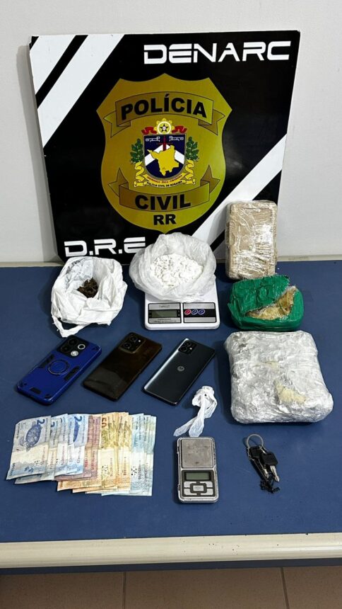 Homem é preso com mais de três quilos de drogas no Cinturão Verde