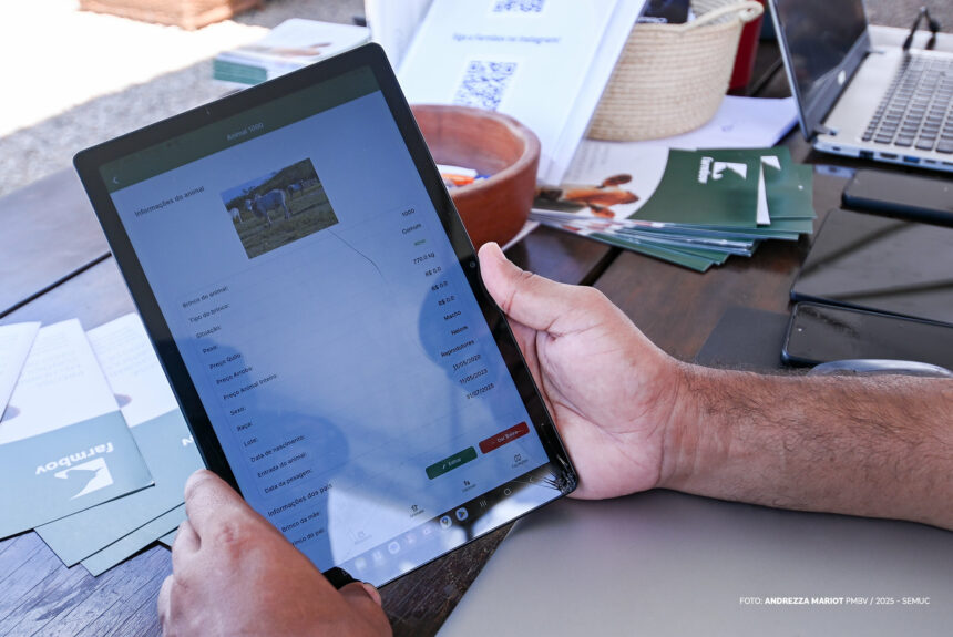 Aplicativo que otimiza pecuária de corte é lançado durante a AgroBV 2025