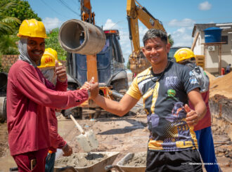 No bairro Tancredo Neves: Prefeitura de Boa Vista avança na solução do 39º ponto de alagamento