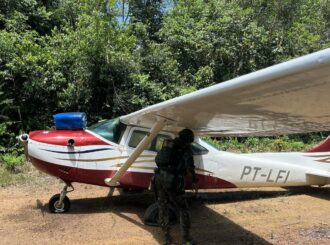 Aeronave usada no garimpo ilegal é apreendida na Terra Yanomami