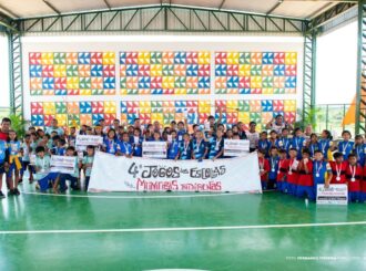 Premiação marca encerramento da 4ª edição dos Jogos das Escolas Municipais Indígenas