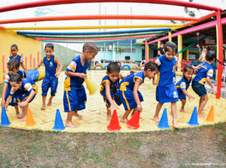 Parque Aquático Sensorial é espaço lúdico e inclusivo na Escola Municipal Doutor Sílvio Leite