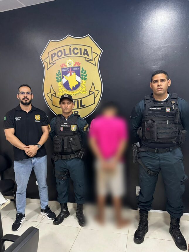 Jovem membro de facção criminosa é preso após roubar comércio em Rorainópolis