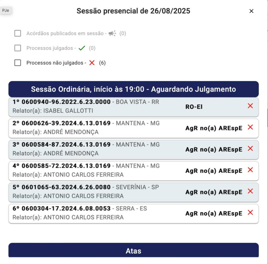 Processo de Denarium será julgado na noite de terça-feira, 26, pelo TSE