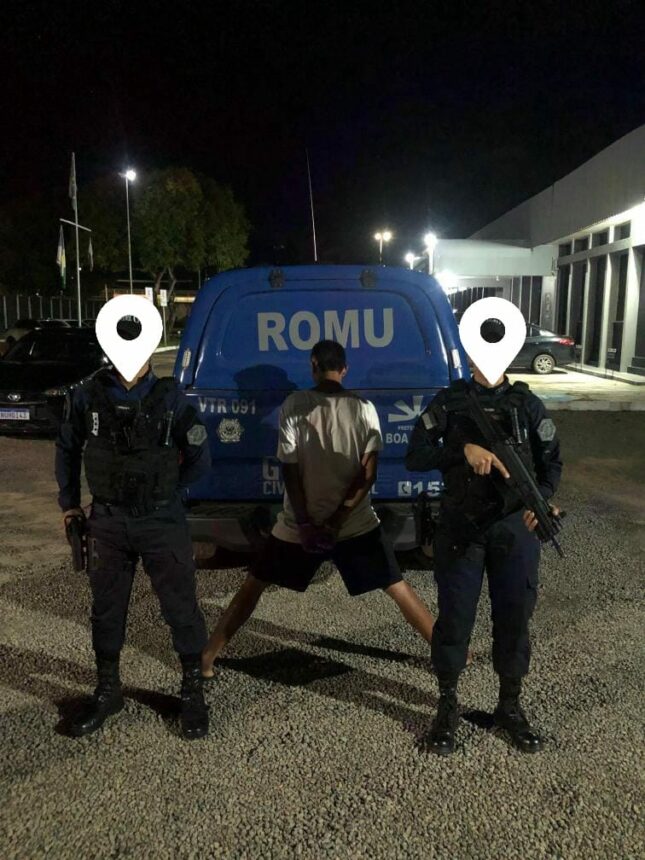 Foragido da Justiça é recapturado pela GCM em Boa Vista
