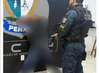 Preso beneficiado com a saída temporária é detido por arremessar pedras em veículos no bairro São Bento