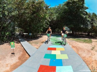 Bosque dos Papagaios disponibiliza bicicletas para passeio nas trilhas e incentivo à vida saudável