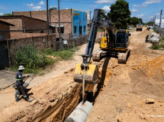 Prefeitura de Boa Vista implanta mais de 1,2 km de drenagem no Pedra Pintada