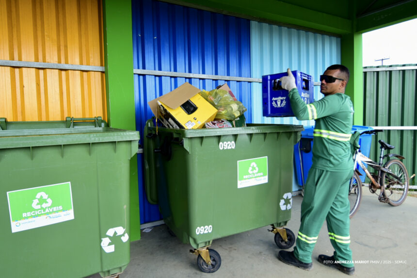 Preservação ambiental: moradores aderem aos Ecopontos e ajudam a manter Boa Vista limpa
