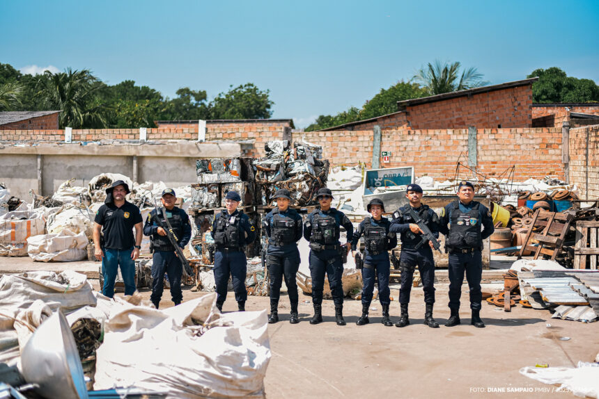 Ferros-velhos e Sucatões de Boa Vista são fiscalizados em ação conjunta de secretarias municipais