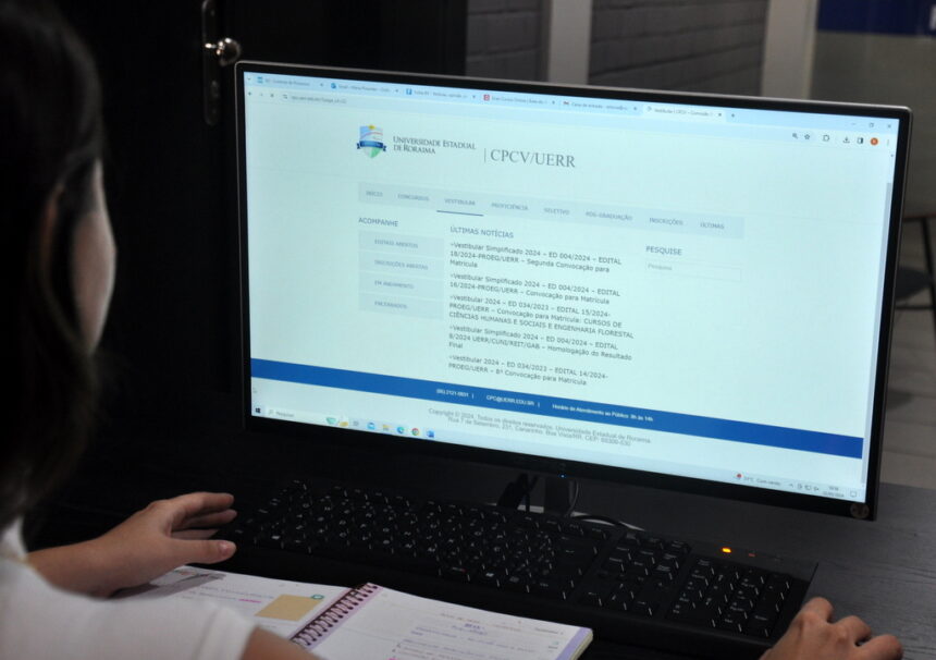 Inscrições para cursos à distância na UERR encerram na próxima terça-feira, 30