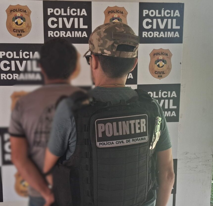 Homem é preso após ser condenado por estuprar enteada com deficiência intelectual em Boa Vista