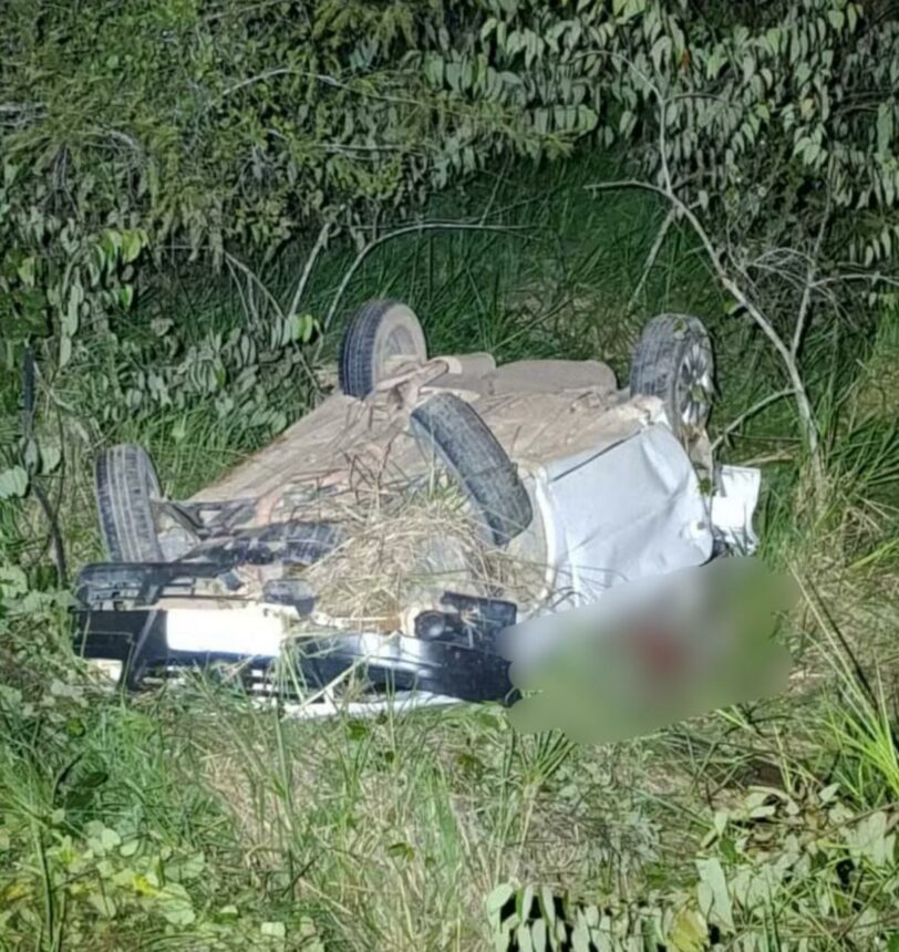 Guarda civil morre após capotamento de carro em Alto Alegre