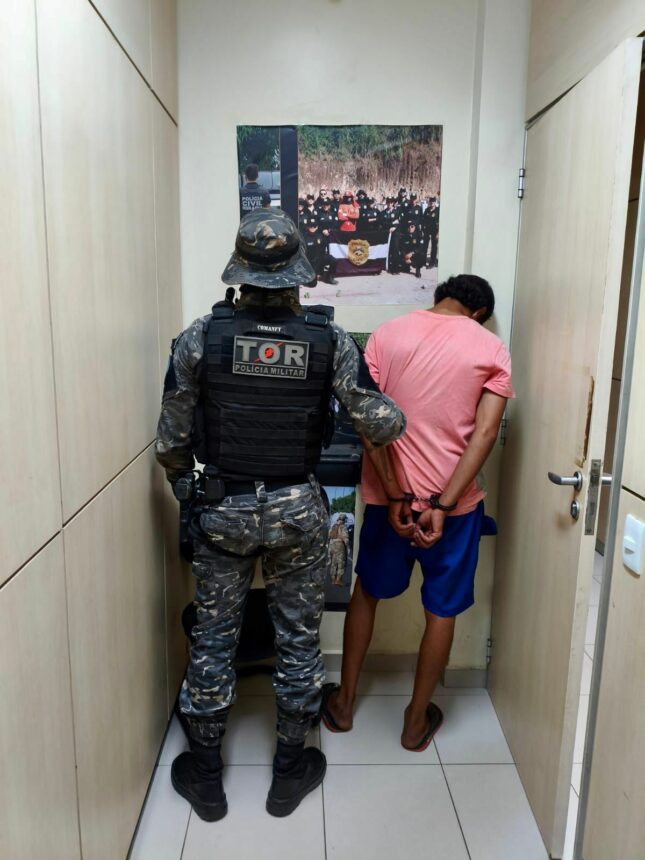 Foragido da Justiça é capturado em posto de combustível no bairro 13 de Setembro