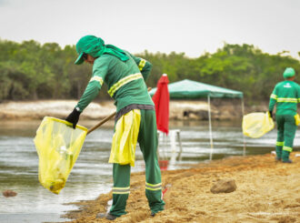 Ação reforça sensibilização para manter praias e rios limpos em Boa Vista