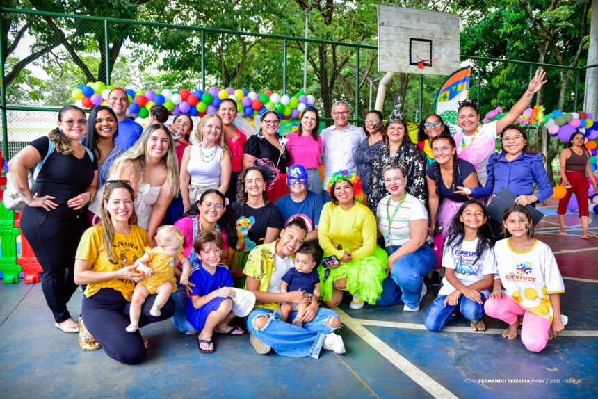 Dia de Ser Criança: Prefeitura promove encontro com atividades de lazer e recreação com crianças atendidas pelos projetos