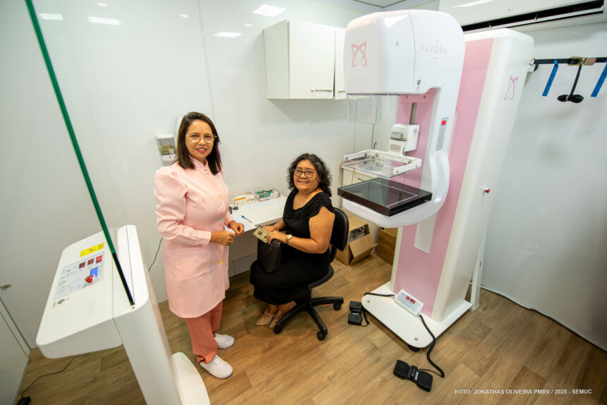 Carretas da Mulher oferecem atendimentos de saúde gratuitos em Boa Vista