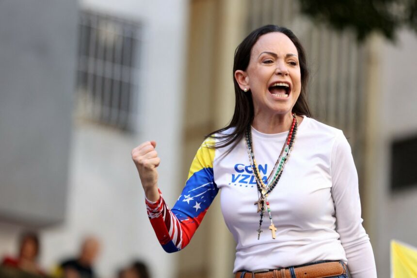 Opositora de Maduro, venezuelana Maria Corina Machado vence Nobel da Paz