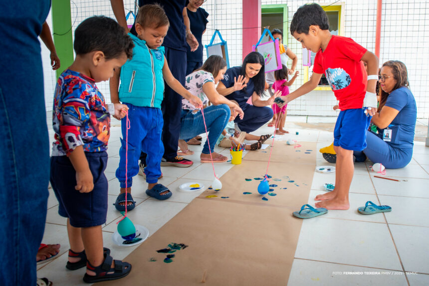 Pacientes do Hospital da Criança ganham momento repleto de diversão e atividades lúdicas