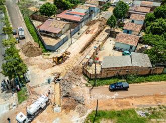 Obra de drenagem no Cruviana vai eliminar 41º ponto crítico de alagamento da cidade