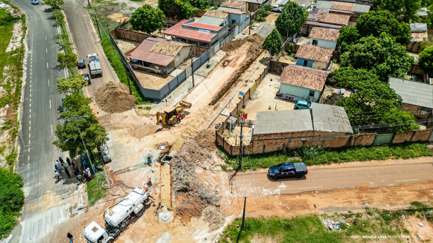 Obra de drenagem no Cruviana vai eliminar 41º ponto crítico de alagamento da cidade