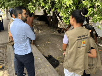 Vistoria do MPF em acampamentos indígenas constata vulnerabilidade de famílias Yanomami em vias públicas de Boa Vista