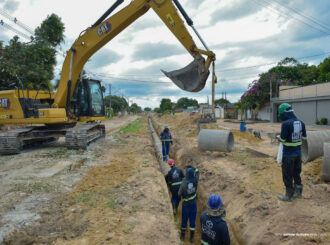 Ruas do bairro Bela Vista recebem obras de infraestrutura
